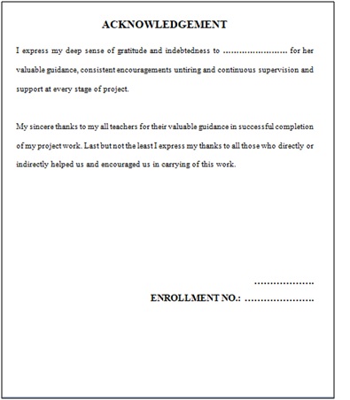 Acknowledgement PGDHE (MESP105)